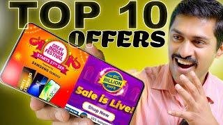 TOP 10 വമ്പൻ Offers  Flipkart Big Billion Days Malayalam/Amazon Great Indian Festival Malayalam