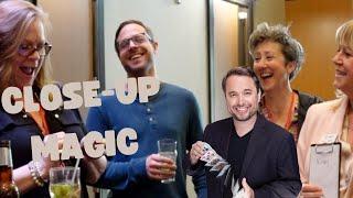 Close-up Roaming Magic & Mentalist Demo: Nate Jester, Seattle Magician