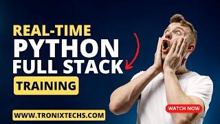 Best Python full stack training in Hyderabad | Python Training institute in KPHB | Python Course