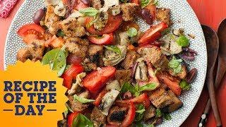 Recipe of the Day: Giada's Italian Panzanella Salad| Everyday Italian | Food Network