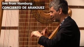 Rodrigo - Concierto de Aranjuez arr. for harp - Adagio. Josh Layne, live