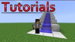 Minecraft Water ESCALATOR Tutorial