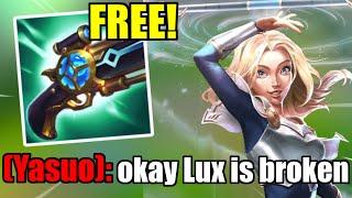 Lux Support, but I start the game with 3100 Gold...