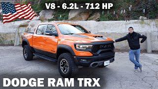 Dodge RAM TRX Complete Test Drive - V8 6 2L & 702hp