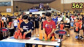 Asians Sport Stacking Championship Competition Day 2: (Relay,  Head to Head Relay and Awarding)