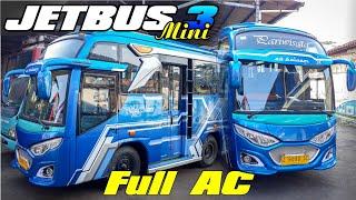 JETBUS 3 VOYAGER VERSI MINI KAROSERI RAGIL  JARANG² BUS ENGKEL PAKE AC