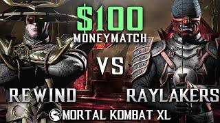 REWIND vs RAYLAKERS $100 MM FT10 (BATTLE OF GODS!) - MKX