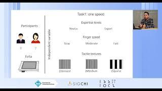 Multi-channel Tactile Feedback Based on User Finger Speed