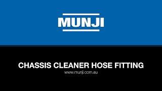 MUNJI 4x4 Accessories - Chassis Cleaner Hose Fitting