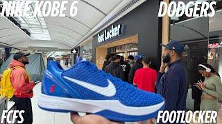 Footlocker Did Frist Come First Serve Nike Kobe 6 Dodgers