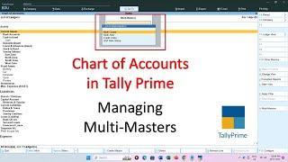 How To Create Multiple Ledgers and Multiple Groups in Tally Prime Tutorial