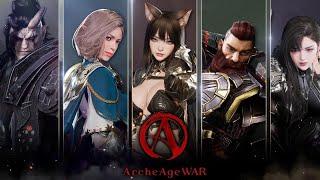 ArcheAge War [All Classes Weapon Skill Preview]