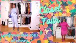 FINALLY!!! MY CLOSET/OFFICE TOUR// IKEA PAX CLOSET