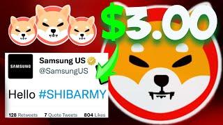 SAMSUNG SOLUTION TO TURN SHIBA INU TO $3 TOKEN!! - SHIBA INU COIN NEWS TODAY