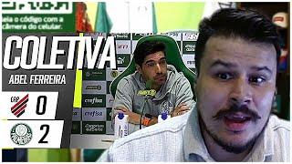 FERNANDO REACT COLETIVA ABEL FERREIRA! ATHLETICO 0 X 2 PALMEIRAS | NIOQD Clips