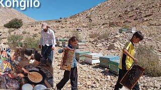 Natural honey and medicinal plants: an exchange for nomadic children"