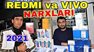 TELEFON NARXLARI 2021, REDMI VA VIVO, ТЕЛЕФОН НАРХЛАРИ 2021