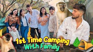 First Time Ki Family Ke Sath Camping Lekin LANGUR Ne Kar Diya Hamla 