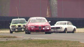 ASI in pista 2025 - Alfa Romeo 156 ETCC, R5 Maxi Turbo, Jaguar E-Type, Porsche 911 on racetrack