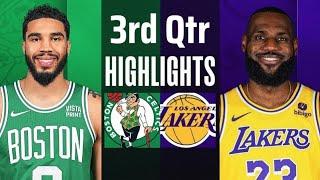 Los Angeles Lakers vs Boston Celtics Full 3rd Qtr Highlights - Mar 8 - 2025 NBA Highlights