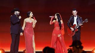 Por el Contrario - Ángela Aguilar, Leonardo Aguilar y Becky G Latingrammy 2024 (en vivo)