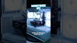 Montage PC Gamer 1300€ - Ryzen 7 7700 / RTX 4060Ti / Zalman P30 Blanc