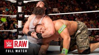 FULL MATCH: John Cena, Roman Reigns & Dean Ambrose vs. The Wyatt Family: Raw, June 9, 2014