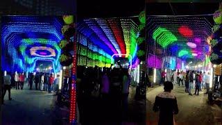 Ganesh Utsav Road Ceiling Pixel RGB Light Show || Programing Available || 8208929320