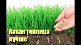 Какую теплицу выбрать? Теплицы видео.