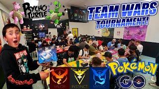 FIRST EVER POKEMON GO TOURNAMENT! New Pokemon Cards Launch Event At Psycho Turtle Collectibles