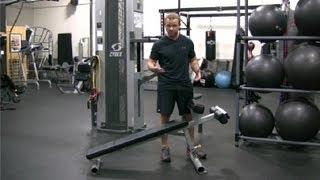 How to Use a Sit-Up Bench : Advanced Exercise Tips