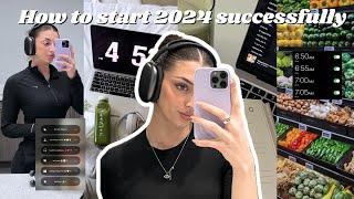 10 HEALTHY HABITS TO BECOME "THAT GIRL" IN 2024 | Motivation, consistency + discipline