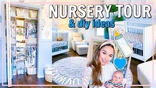 NURSERY TOUR! DIY BOY NURSERY IDEAS | Alexandra Beuter