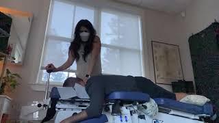 Watch an Actual Cox Decompression Treatment to the low back, neck and upper back