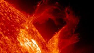 Huge Solar Explosions -  Circular Coronal Mass Ejection