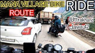 Last Ride With My Jawa 42 Bike || India's First Mana Village | Badrinath To Mana Village