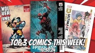 Top 3 Comic Books This Week | 10.30.24 | Pull List Review | Feral, Wolverine, Ultimate X-Men & More