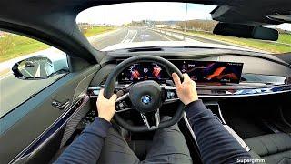 New BMW 7 Series 2023 Acceleration 0-100 km/h by Supergimm