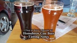 Chop & Brew | Homebrew Con Beer Tasting Notes