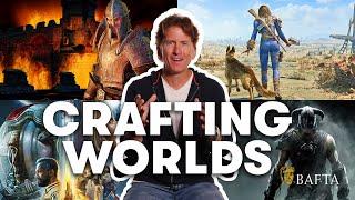 How Todd Howard and the Bethesda team create the massive worlds in Starfield and Skyrim | BAFTA