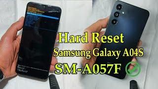 Hard Reset Samsung Galaxy A05S  SM-A057F