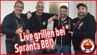 Treffen bei Spranta BBQ mit Olli Sievers, Ralf Mechlinski und Bloggern