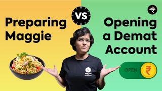 Preparing Maggie vs Opening a demat account | CA Rachana Ranade
