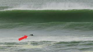 Spooky Paddle Way Out the Back ALL ALONE in France