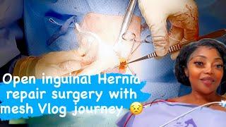 My Inguinal Hernia open repair surgery with mesh Vlog  #healthiswealth #vybzkartel #herniarepair️‍🩹