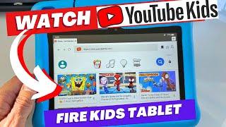 How to Add YouTube Kids on Amazon Fire Kids Tablet (Child’s profile) - NEW 2023