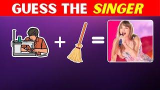 Guess the Singer By Emoji? The Quiz Blaze
