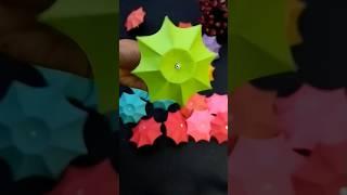 how to make paper umbrellas#shorts #easy#papercraft#paperumbrella #diy #youtubeshorts#umbrella