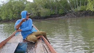 BEGITU AIR NAIK PASANG..!! IKAN IKAN MULAI BERBURU MAKANAN KE PINGGIR