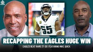 Recapping the HUGE Eagles Win & Saquon's Huge Game with Eagles Legend Mike Quick | Seth Joyner Show